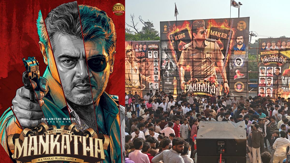 Ajith Kumar’s blockbuster ‘Mankatha’ re-releases in theatres to roaring fanfare